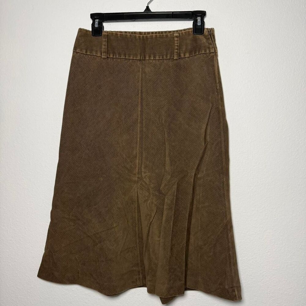 Massimo-dutti Women's Brown and Tan Skirt D57